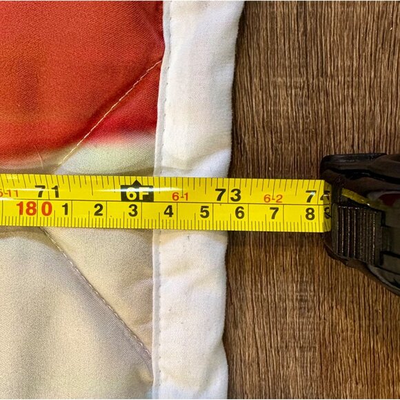 To My Daughter Quilted Blanket 73"x 88” Air Mail Love Mom Message - Picture 3 of 6